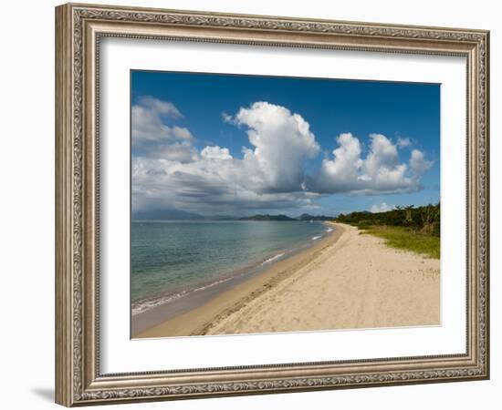 Pinney's Beach, Nevis, St. Kitts and Nevis, West Indies, Caribbean, Central America-Sergio Pitamitz-Framed Photographic Print