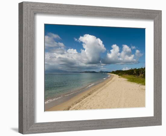 Pinney's Beach, Nevis, St. Kitts and Nevis, West Indies, Caribbean, Central America-Sergio Pitamitz-Framed Photographic Print