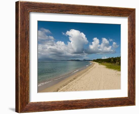 Pinney's Beach, Nevis, St. Kitts and Nevis, West Indies, Caribbean, Central America-Sergio Pitamitz-Framed Photographic Print