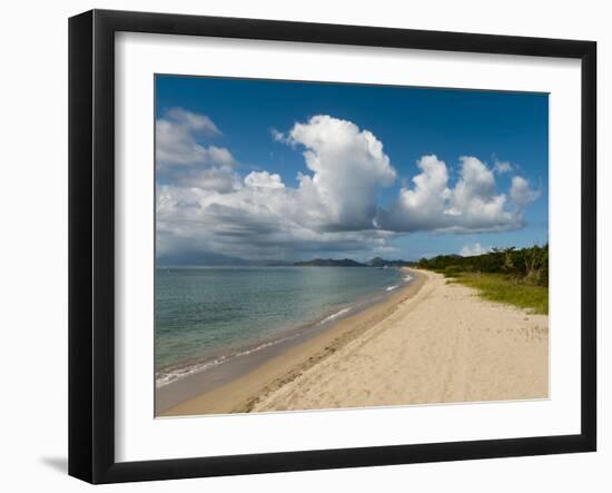 Pinney's Beach, Nevis, St. Kitts and Nevis, West Indies, Caribbean, Central America-Sergio Pitamitz-Framed Photographic Print