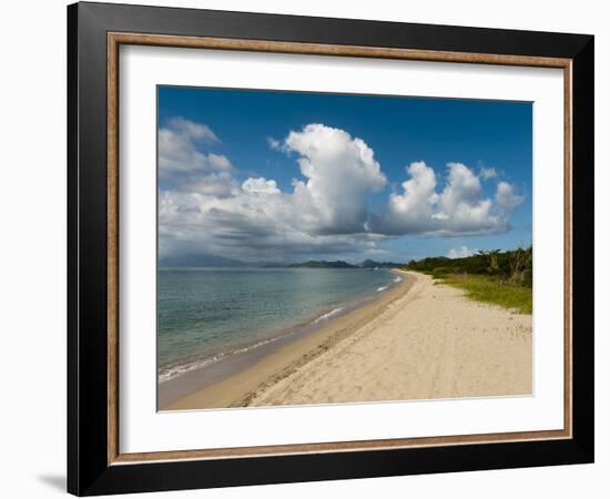 Pinney's Beach, Nevis, St. Kitts and Nevis, West Indies, Caribbean, Central America-Sergio Pitamitz-Framed Photographic Print