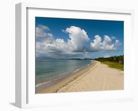 Pinney's Beach, Nevis, St. Kitts and Nevis, West Indies, Caribbean, Central America-Sergio Pitamitz-Framed Photographic Print