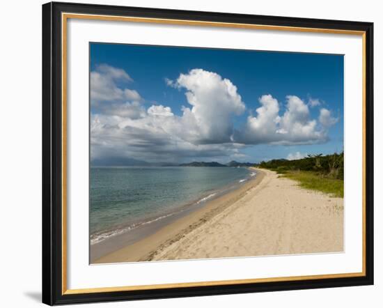 Pinney's Beach, Nevis, St. Kitts and Nevis, West Indies, Caribbean, Central America-Sergio Pitamitz-Framed Photographic Print