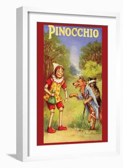 Pinocchio-null-Framed Art Print