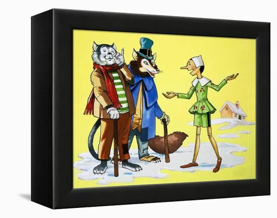 Pinocchio-Nadir Quinto-Framed Premier Image Canvas