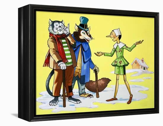 Pinocchio-Nadir Quinto-Framed Premier Image Canvas