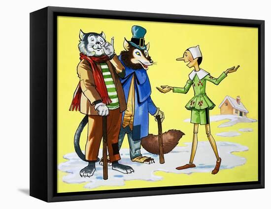 Pinocchio-Nadir Quinto-Framed Premier Image Canvas