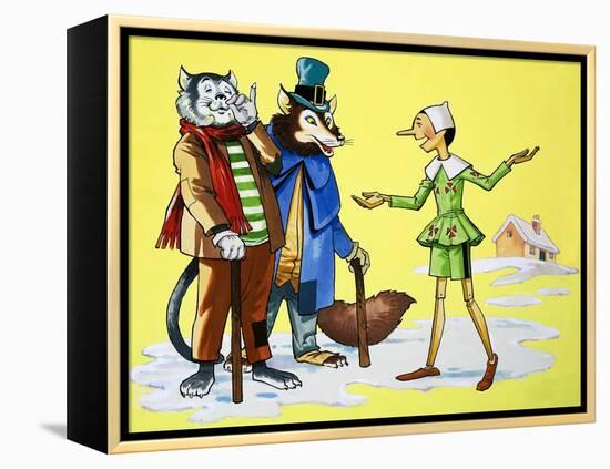 Pinocchio-Nadir Quinto-Framed Premier Image Canvas