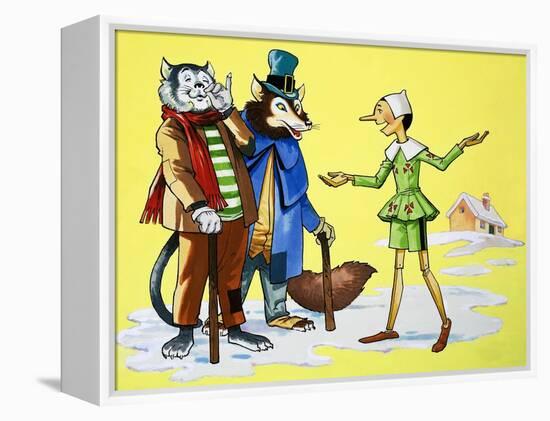 Pinocchio-Nadir Quinto-Framed Premier Image Canvas