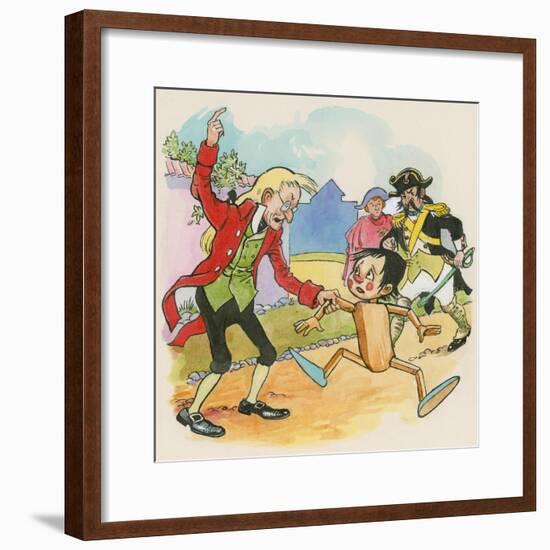 Pinocchio-null-Framed Giclee Print