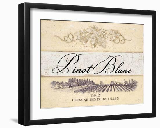 Pinot Blanc Cellar Reserve-Arnie Fisk-Framed Art Print