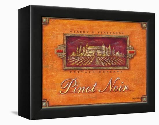 Pinot Vineyard-Angela Staehling-Framed Stretched Canvas