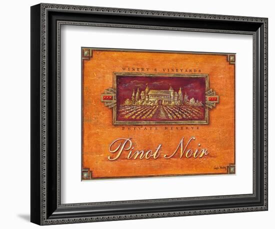 Pinot Vineyard-Angela Staehling-Framed Premium Giclee Print