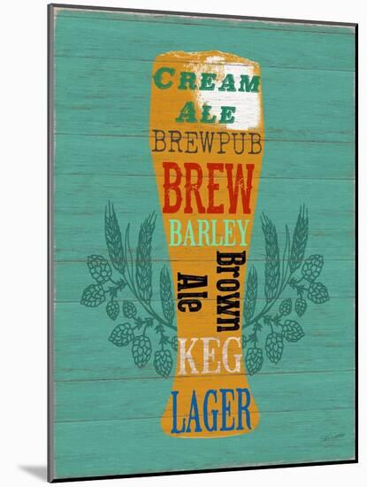 Pint Glass of Beer-Sam Appleman-Mounted Art Print