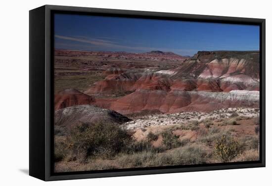 Pintado Point at Painted Desert, Part of the Petrified Forest National Park-Kymri Wilt-Framed Premier Image Canvas