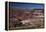 Pintado Point at Painted Desert, Part of the Petrified Forest National Park-Kymri Wilt-Framed Premier Image Canvas