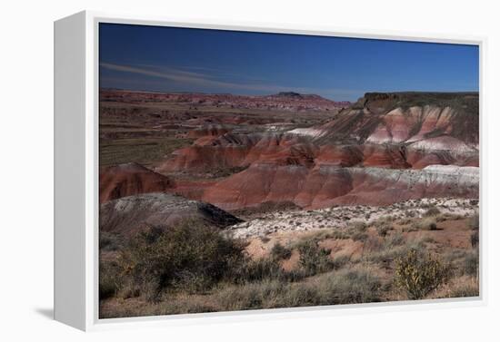 Pintado Point at Painted Desert, Part of the Petrified Forest National Park-Kymri Wilt-Framed Premier Image Canvas