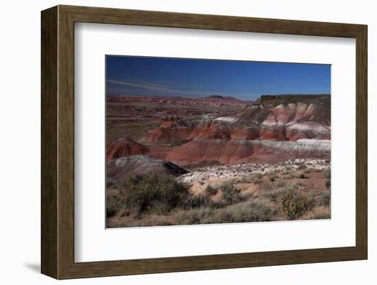 Pintado Point at Painted Desert, Part of the Petrified Forest National Park-Kymri Wilt-Framed Photographic Print