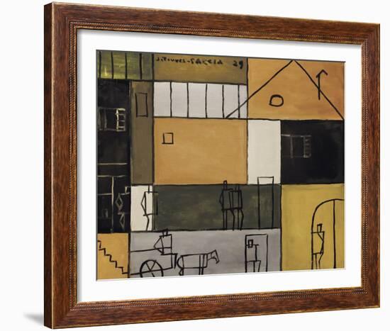 Pintura Constructiva-Joaquin Torres-Garcia-Framed Giclee Print