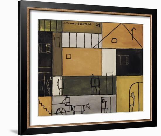 Pintura Constructiva-Joaquin Torres-Garcia-Framed Giclee Print