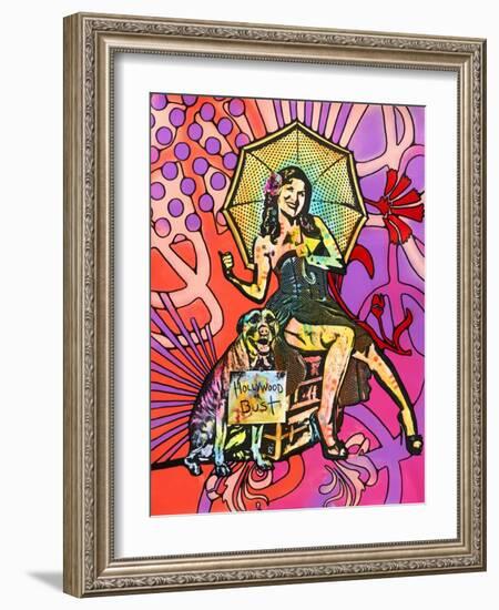 Pinup for Pitbulls-Dean Russo- Exclusive-Framed Giclee Print