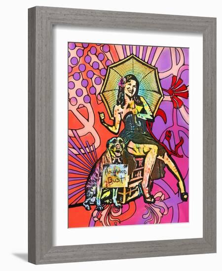 Pinup for Pitbulls-Dean Russo- Exclusive-Framed Giclee Print