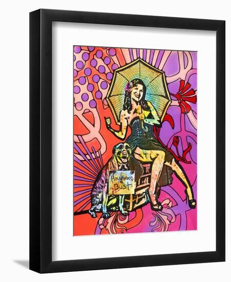 Pinup for Pitbulls-Dean Russo- Exclusive-Framed Giclee Print