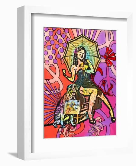 Pinup for Pitbulls-Dean Russo- Exclusive-Framed Giclee Print