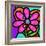 Pinwheel Daisy Pink-Steven Scott-Framed Giclee Print