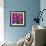 Pinwheel Daisy Pink-Steven Scott-Framed Giclee Print displayed on a wall