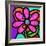 Pinwheel Daisy Pink-Steven Scott-Framed Giclee Print