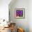 Pinwheel Daisy Purple-Steven Scott-Framed Giclee Print displayed on a wall