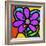 Pinwheel Daisy Purple-Steven Scott-Framed Giclee Print