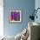 Pinwheel Daisy Purple-Steven Scott-Framed Giclee Print displayed on a wall