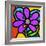 Pinwheel Daisy Purple-Steven Scott-Framed Giclee Print