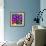 Pinwheel Daisy Purple-Steven Scott-Framed Giclee Print displayed on a wall