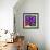 Pinwheel Daisy Purple-Steven Scott-Framed Giclee Print displayed on a wall