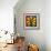 Pinwheel Daisy Yellow-Steven Scott-Framed Giclee Print displayed on a wall