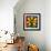 Pinwheel Daisy Yellow-Steven Scott-Framed Giclee Print displayed on a wall
