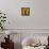 Pinwheel Daisy Yellow-Steven Scott-Mounted Giclee Print displayed on a wall