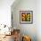 Pinwheel Daisy Yellow-Steven Scott-Framed Giclee Print displayed on a wall