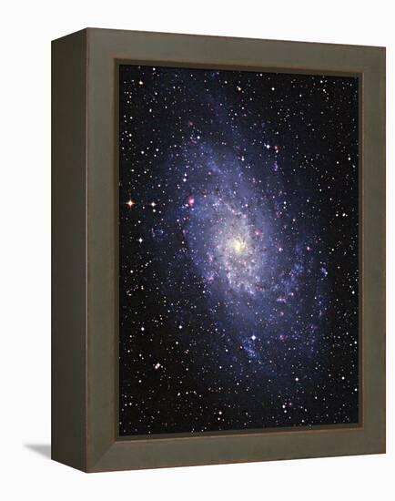 Pinwheel Galaxy (M33)-Slawik Birkle-Framed Premier Image Canvas