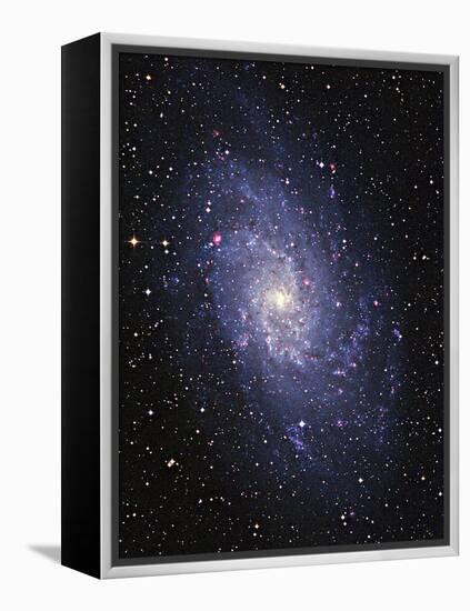 Pinwheel Galaxy (M33)-Slawik Birkle-Framed Premier Image Canvas