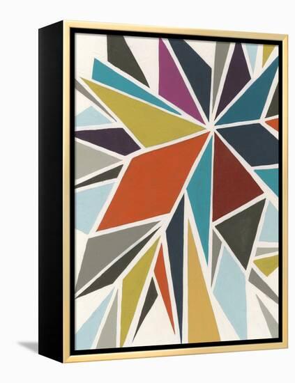 Pinwheel I-Erica J^ Vess-Framed Stretched Canvas