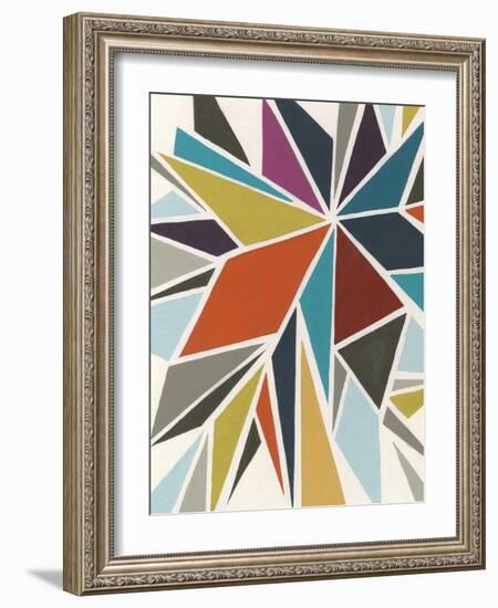 Pinwheel I-Erica J^ Vess-Framed Premium Giclee Print