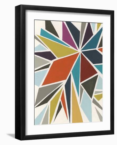 Pinwheel I-Erica J^ Vess-Framed Premium Giclee Print