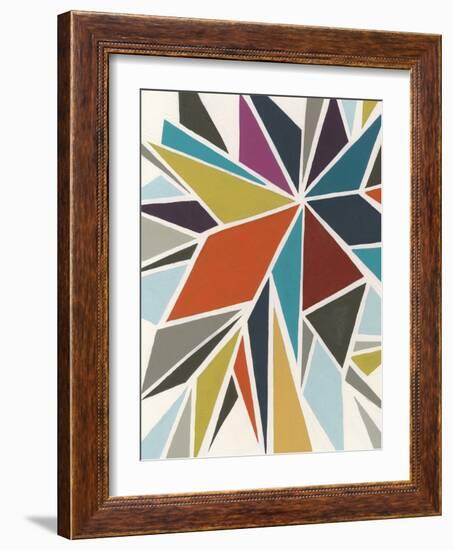 Pinwheel I-Erica J^ Vess-Framed Art Print