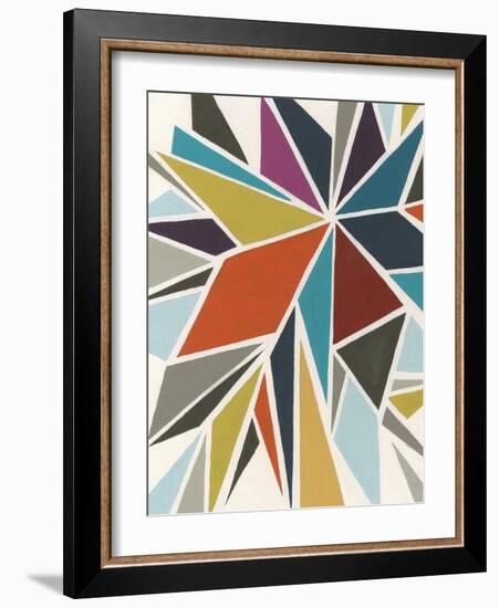 Pinwheel I-Erica J^ Vess-Framed Art Print