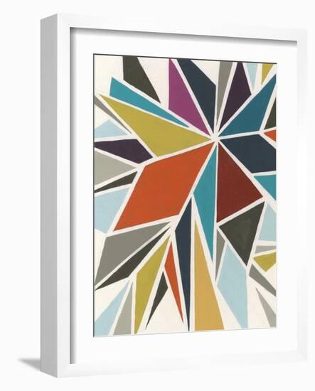 Pinwheel I-Erica J^ Vess-Framed Art Print