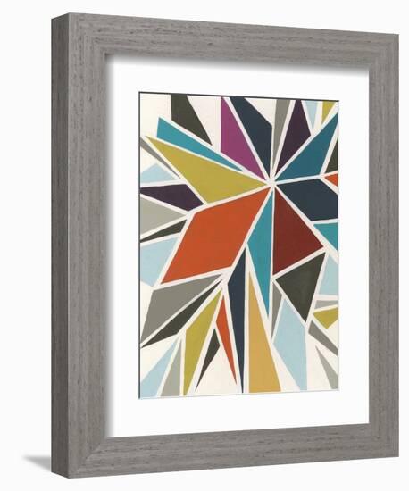 Pinwheel I-Erica J^ Vess-Framed Art Print